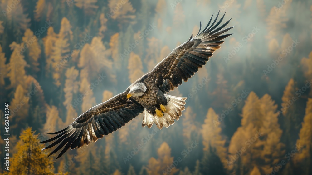 An eagle soared high above the mountain. An eagle soared high above the mountain.