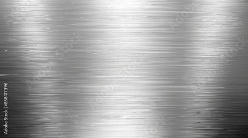 Fine brushed steel texture with horizontal lines and light reflections
