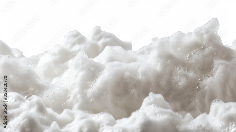 Shaving foam isolated on a white background Shaving foam isolated on a white background