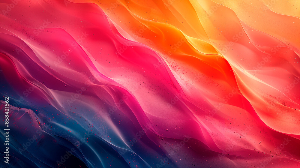 Obraz premium A colorful abstract waves background