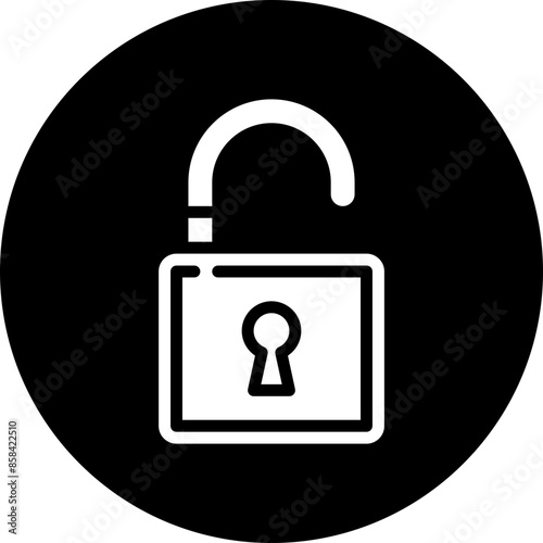 UNLOCK,privacy,open padlock,protection,securityza.svg