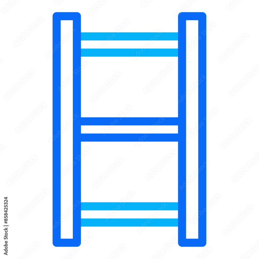 Ladder line duotone icon vector for mobile app, website, logo and presentation design. Ladder line duotone icon vector for mobile app, website, logo and presentation design.