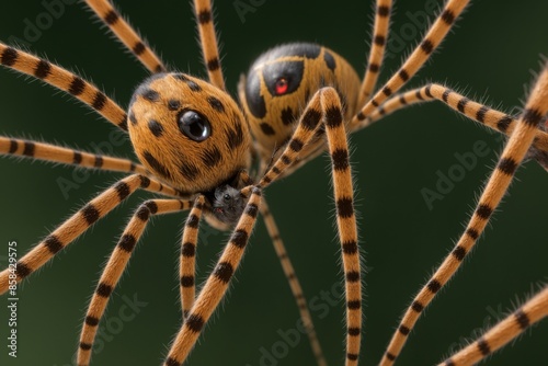 Microscopic view of a spiders spinneret photo