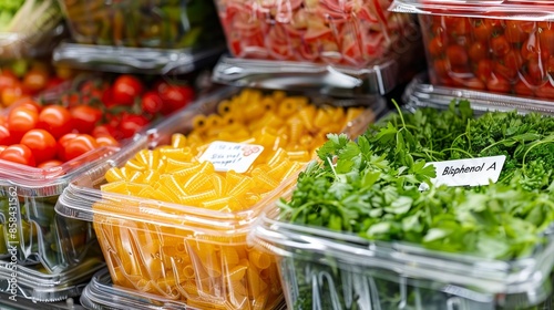 Health risks of Bisphenol A in plastic food packaging  understanding chemical compound dangers, banner