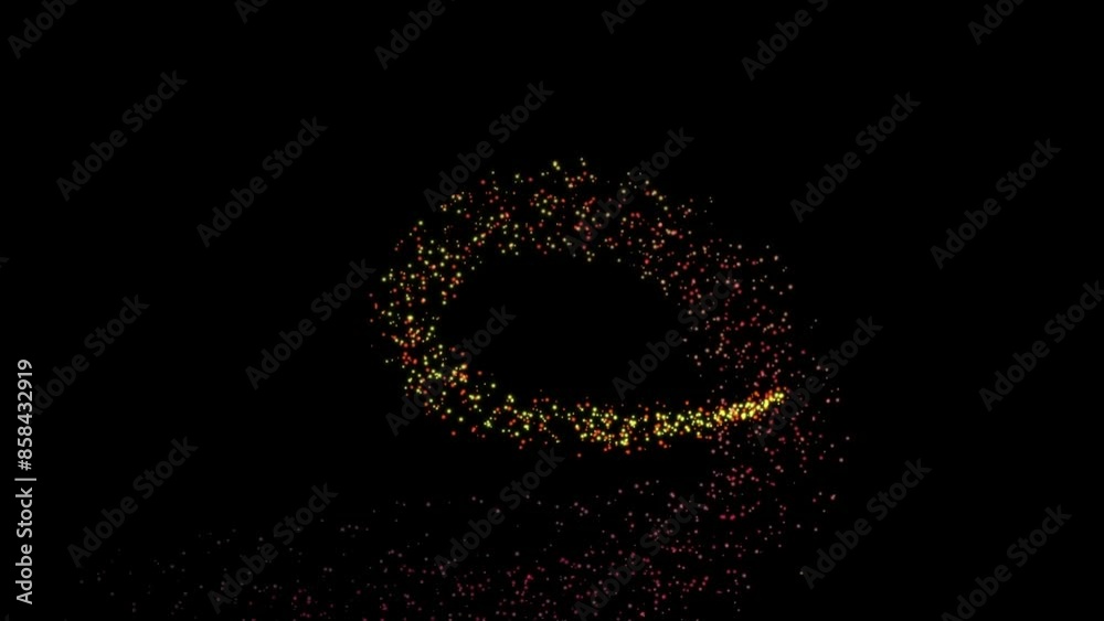 4K Gold sparkling glow light trail Gold Particles, black background, Glitter Light circle Tail Parkling shine glow wave, happy, happy new year, event, Christmas, Festival. 4K Gold sparkling glow light trail Gold Particles, black background, Glitter Light circle Tail Parkling shine glow wave, happy, happy new year, event, Christmas, Festival.