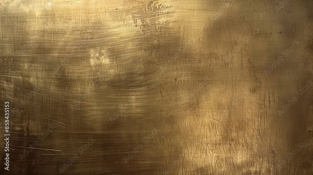 Brushed bronze metal plate with textured surface Brushed bronze metal plate with textured surface