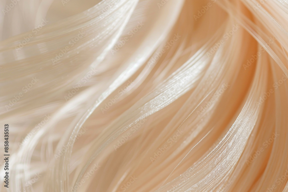 Macro shot of a silken thread showing its delicate texture and fine details Macro shot of a silken thread showing its delicate texture and fine details