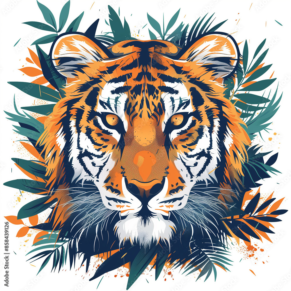 Tiger illustration Tiger illustration