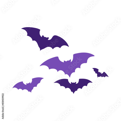 Flying Bats for Halloween Decoration