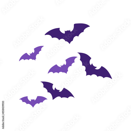 Flying Bats for Halloween Decoration
