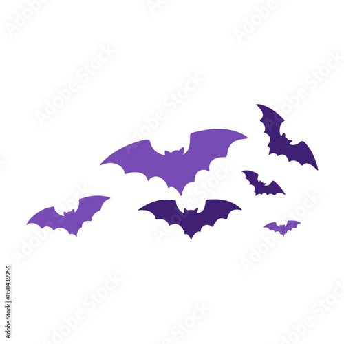 Flying Bats for Halloween Decoration