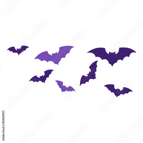 Flying Bats for Halloween Decoration