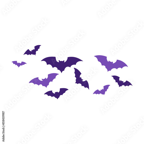 Flying Bats for Halloween Decoration