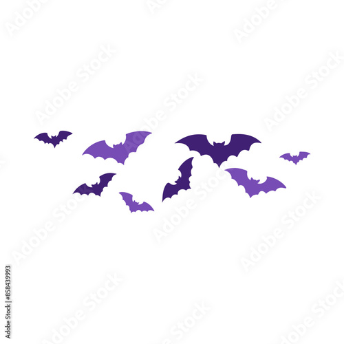 Flying Bats for Halloween Decoration