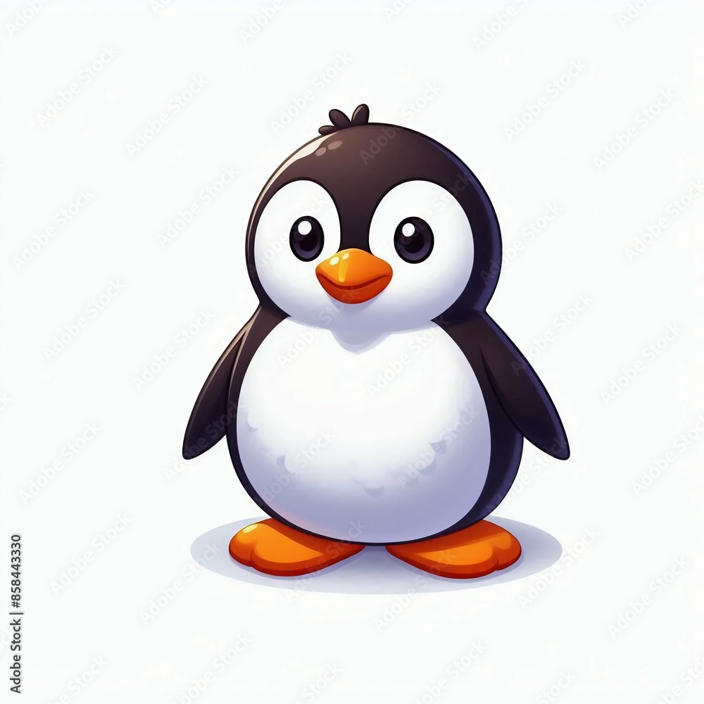 cartoon penguin