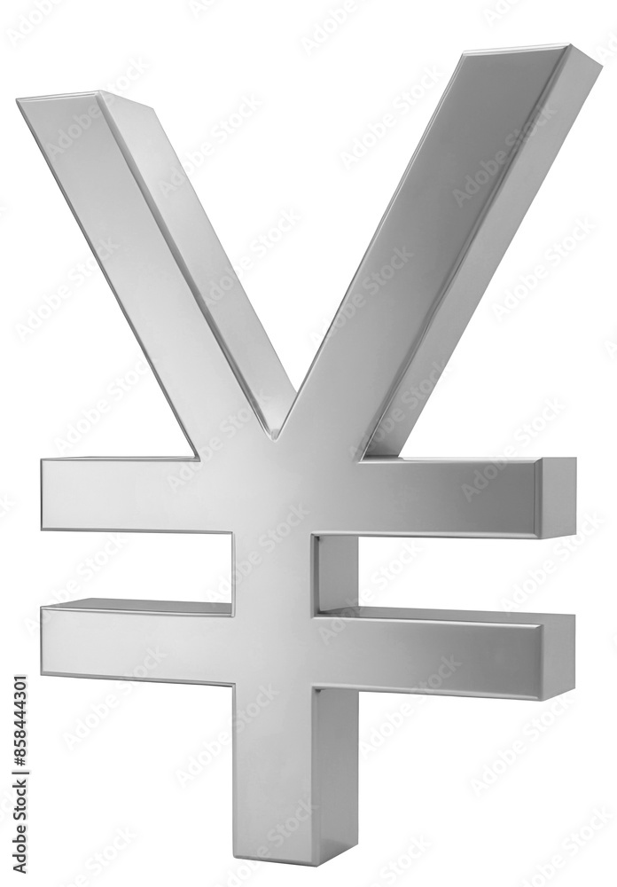 yen sign isolated on white yen sign isolated on white