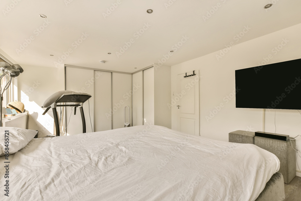 Spacious modern bedroom in Amsterdam home Spacious modern bedroom in Amsterdam home