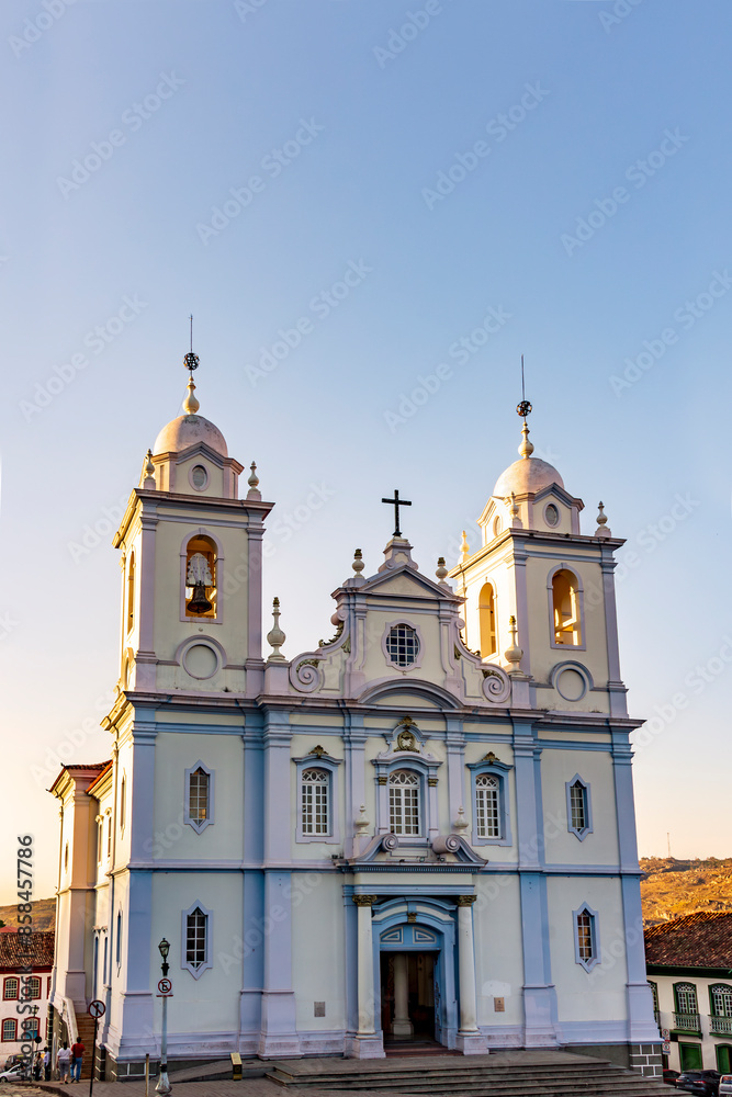 Old cathedral in the historic city of Diamantina in Minas Gerais Old cathedral in the historic city of Diamantina in Minas Gerais