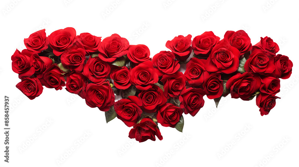 Red Roses Valentine's Day Sign on Transparent Background for Romantic Greeting Cards and Holiday Designs Red Roses Valentine's Day Sign on Transparent Background for Romantic Greeting Cards and Holiday Designs