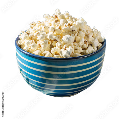 Popcorn on Transparent Background
