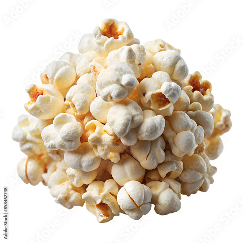 Popcorn on Transparent Background