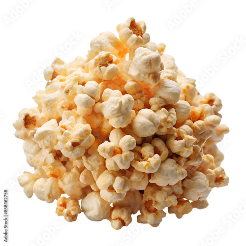 Popcorn on Transparent Background