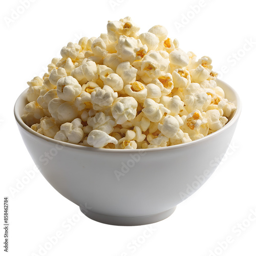 Popcorn on Transparent Background