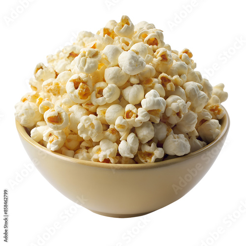 Popcorn on Transparent Background