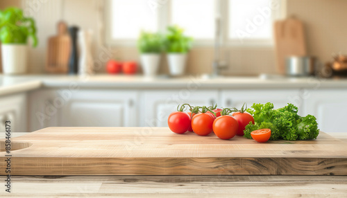 Kitchen podium background food product stand table pedestal display wooden platform. Empty podium counter wood background kitchen board desk restaurant presentation