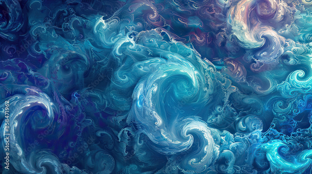 Whimsical magical texture swirls background, AI generative Whimsical magical texture swirls background, AI generative