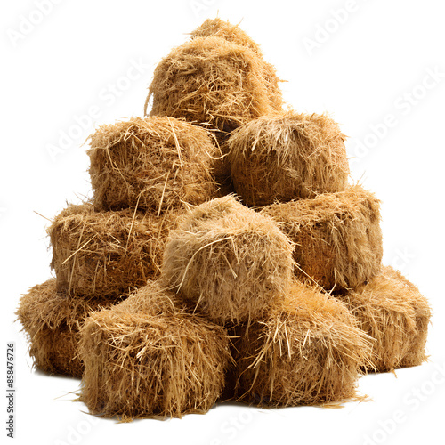 Haystack on Transparent Background