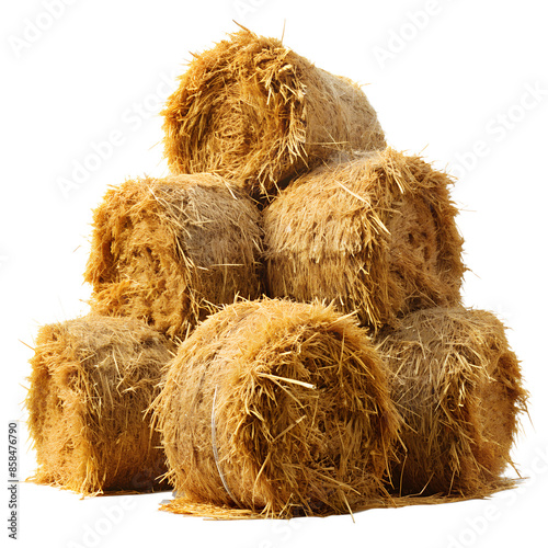 Haystack on Transparent Background