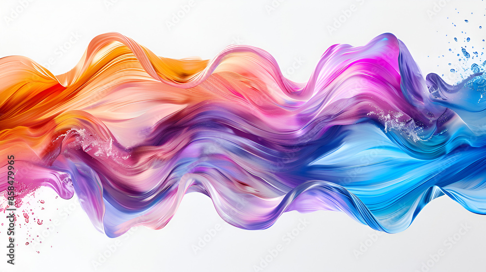Color brush paint ribbon stroke swirl abstract splash background wave. Brush brushstroke color ribbon paint stroke flow shape wavy design paintbrush pen fluid rainbow element texture acrylic 3D line Color brush paint ribbon stroke swirl abstract splash background wave. Brush brushstroke color ribbon paint stroke flow shape wavy design paintbrush pen fluid rainbow element texture acrylic 3D line