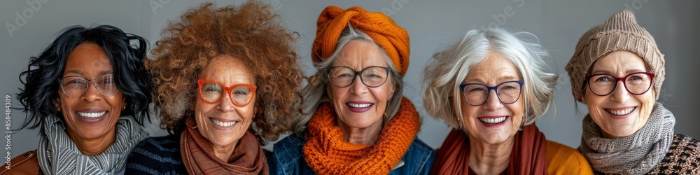 A diverse group of seniors gathers for a weekend filled with laughter, conversation, and togetherness. A diverse group of seniors gathers for a weekend filled with laughter, conversation, and togetherness.