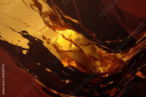 Dark abstract background with dynamic design elements combined
