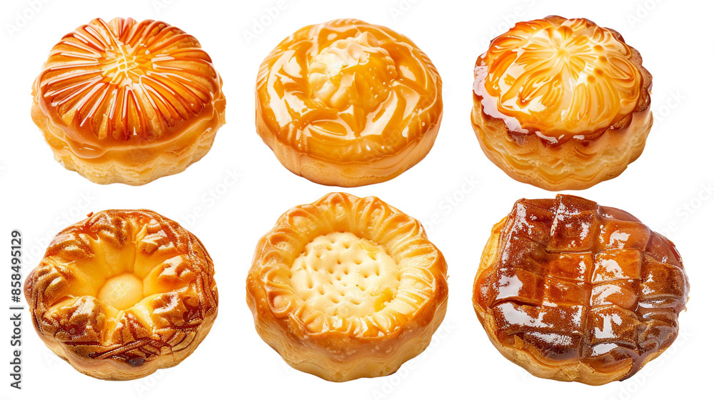 Traditional Dutch Bitterkoekjespudding Dessert on Transparent Background, Close-up of Almond Pudding Pastry, Gourmet Cuisine Photography Traditional Dutch Bitterkoekjespudding Dessert on Transparent Background, Close-up of Almond Pudding Pastry, Gourmet Cuisine Photography