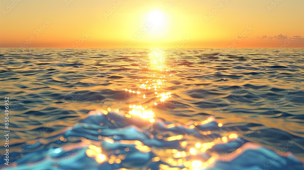 Shimmering Sea Abstract Light Display Shimmering Sea Abstract Light Display