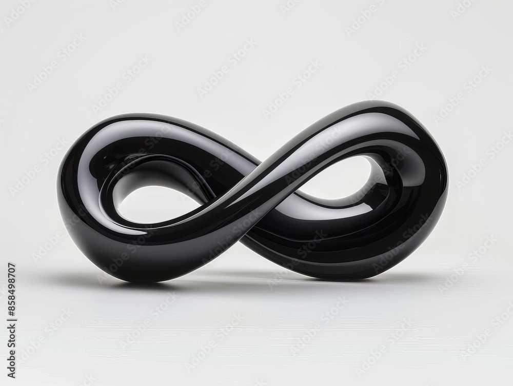 TimeFlow Modern Sculpture of Information Flow