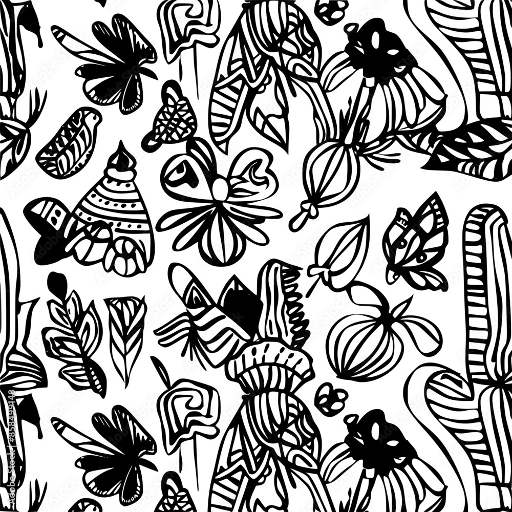 Fototapeta premium style boho