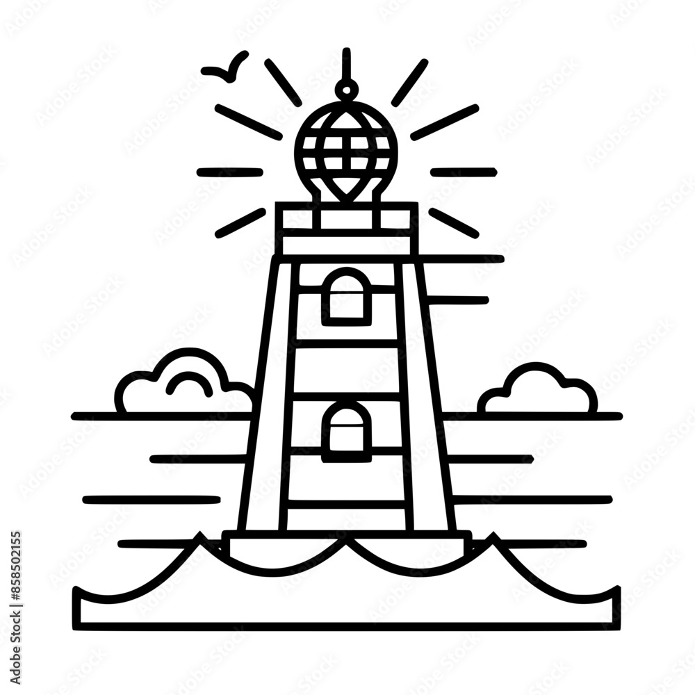 Lighthouse icon, Lighthouse outline, Lighthouse vector, ocean svg, ocean cliparts, clipart png, sea creatures, ship svg, Lighthouse SVG, Minimalist Line Art, sea svg, ocean svg, lighthouse, light, s Lighthouse icon, Lighthouse outline, Lighthouse vector, ocean svg, ocean cliparts, clipart png, sea creatures, ship svg, Lighthouse SVG, Minimalist Line Art, sea svg, ocean svg, lighthouse, light, s