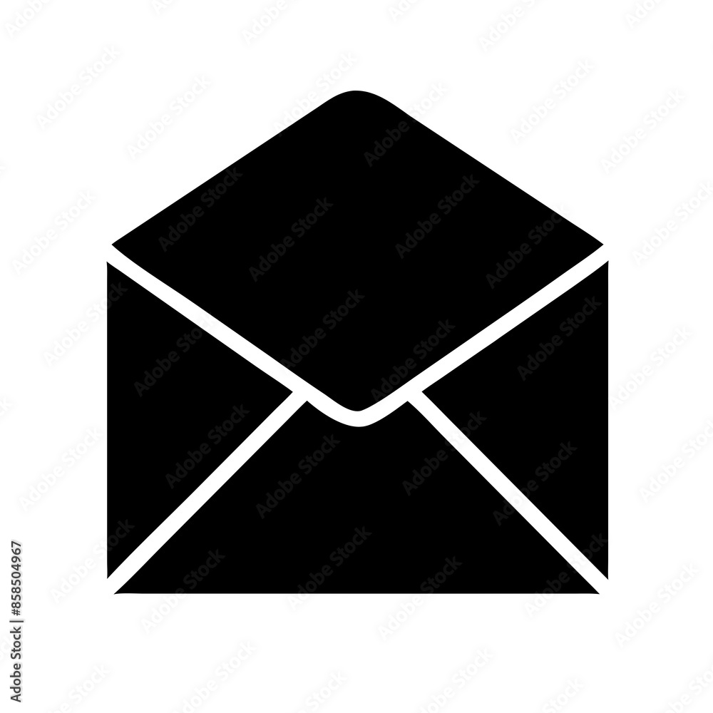 Email Icon: Mail Symbol, Inbox Vector, Message Communication, Digital Mail, Electronic Correspondence. Email Icon: Mail Symbol, Inbox Vector, Message Communication, Digital Mail, Electronic Correspondence.
