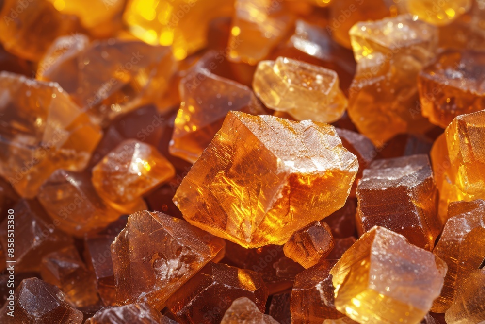 Golden Turbinado Sugar Crystals