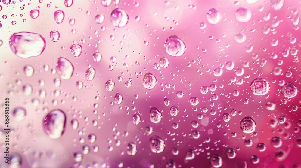 Abstract background with pink hues and water droplets Abstract background with pink hues and water droplets