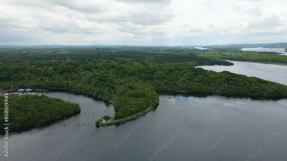 Archdale Park and Forest along Lough Erne, Fermanagh, Northern Ireland Archdale Park and Forest along Lough Erne, Fermanagh, Northern Ireland