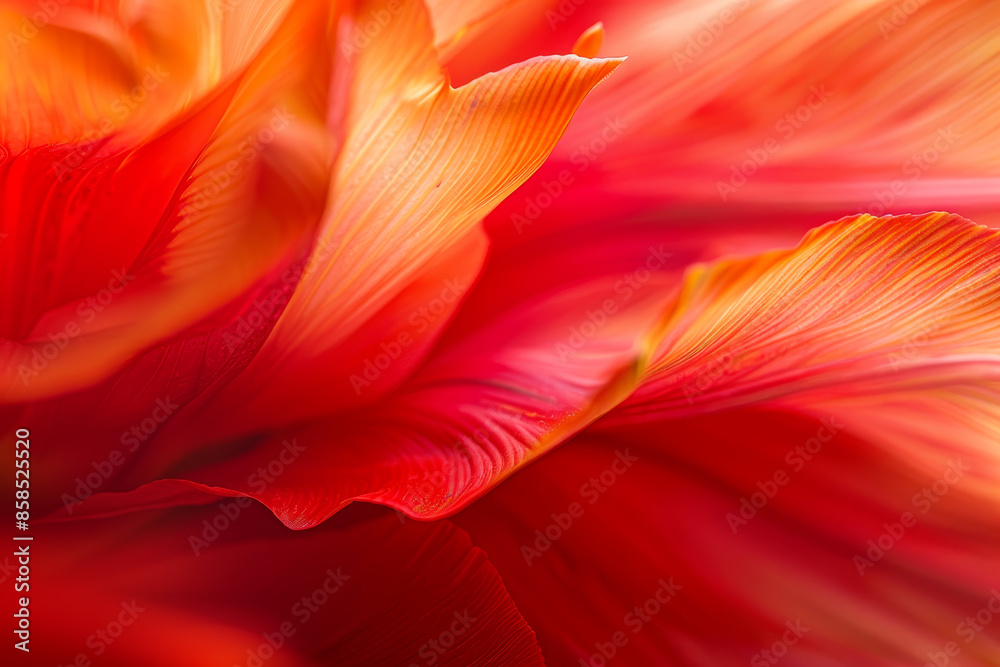 A close up of a red flower with a red stem A close up of a red flower with a red stem