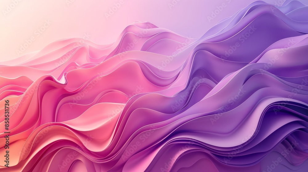 Abstract pink and purple waves Abstract pink and purple waves