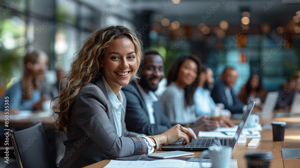 brainstorming discussion - multiethnic professional business people at work brainstorming discussion - multiethnic professional business people at work