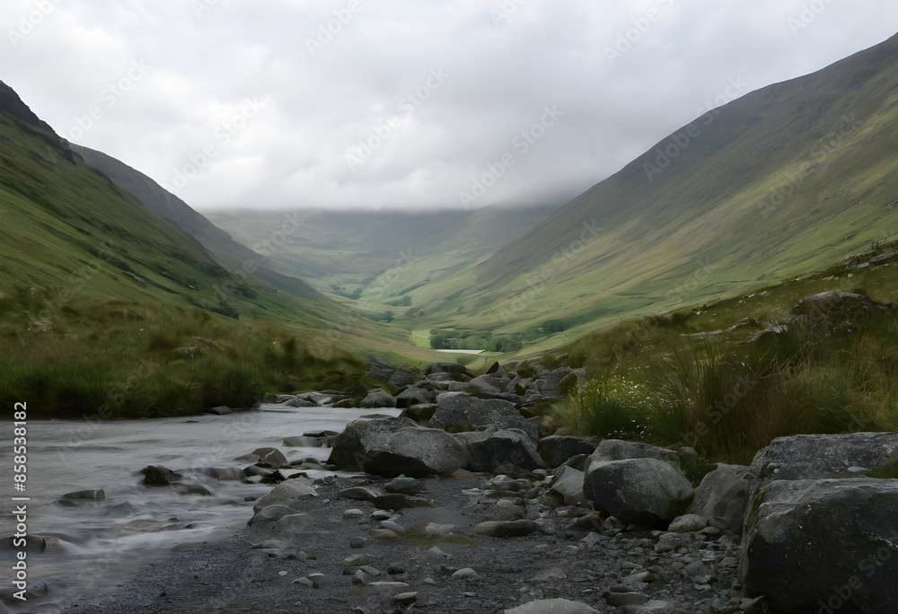 A view of the Lake District A view of the Lake District