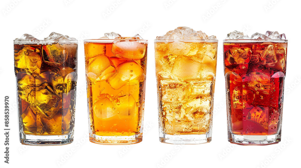 Refreshing Iced Tea Drink with Lemon and Mint, Isolated on Transparent Background for Summer Hydration and Relaxation - Organic Herbal Cold Beverage Concept Refreshing Iced Tea Drink with Lemon and Mint, Isolated on Transparent Background for Summer Hydration and Relaxation - Organic Herbal Cold Beverage Concept