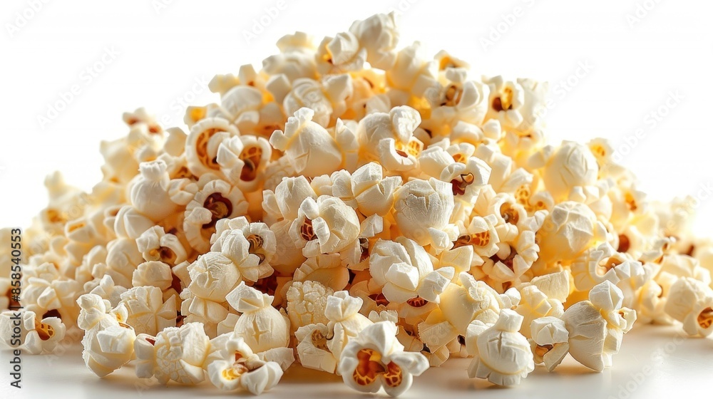 Close-Up of a Heap of Fluffy Popcorn Close-Up of a Heap of Fluffy Popcorn